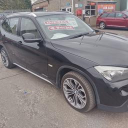 BMW X1 xdrive 4x4 SUV good all-round condition full leather interior mot October 2024 with no advisories only 3 former keepers alloy wheels heated seats Bluetooth cruise control air conditioning parking sensors steering wheel controls hpi clear 3 months warranty 07878408871
