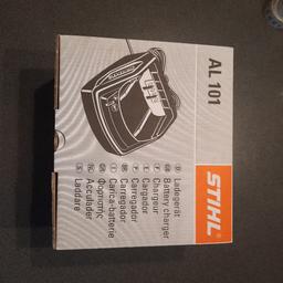 Verkaufe neues, unbenutzes Ladegerät AL 101 von Stihl, in Originalverpackung mit Bedienungsanleitung.
Gerne Versand bei Kostenübernahme und Bezahlung per PayPal.
