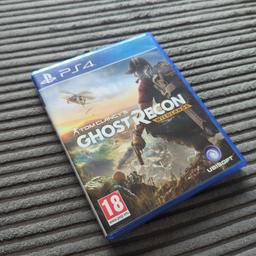 Ghost Recon Wildlands - Playstation 4
Disc and case in perfect condition.
Collection only.