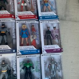 20 plus dc designer series figures in excellent condition selling as job kit collection preferred