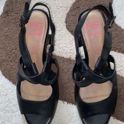 Brand new leather sandals 
size 4
wide fit
