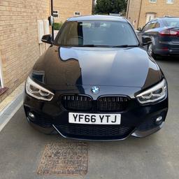 ***Only £20 road tax*** Just passed MOT Valid till 20th April 2025. Bought from Williams BMW Used Approved in 2022 with 12 months warranty. Full BMW service history. Car runs flawlessly, in mint condition. Low fuel consumption 52 MPG real world combined used. M Sport with full seat adjustment, no other seats like BMW M Sport, truly comfortable. Very low road tax due to its efficient engine. New back & front break pads fitted last month and a few months ago respectively, probably another 50000 miles of good driving before having to replace any of them again. LED headlights & day running lights. SATNAV as part of BMW infotainment system, still one of the best in the market. Bridgestone Potenza tyres, low wearing, probably another 20000 miles before having to replace any. Car in pristine condition, viewing recommended. Requiring bigger car size hence the sale.