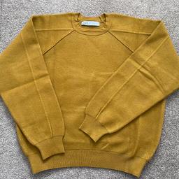 - Brand new jumper, no tags 

- Brand: Zara

- Thick material 

- Colour: Mustard

- Never worn 

- Will be happy to combine postage costs if purchasing more than one item

- Tracking details will be provided with delivery