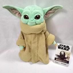 COOL STAR WARS THE MANDALORIAN 'THE CHILD' SOFT PLUSH DISNEY STORE APPROX 10" LOVELY CONDITION.