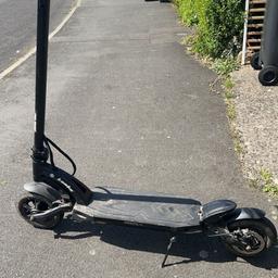 Brand new electric scooter will be clean when we give it too speed 35mp