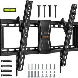 Brand New. This tilting tv wall bracket is compatible with most 37″ to 82″ flat or curved TVs up to 60kg with VESA patterns 200x100mm to 600x400mm. Please verify the size, weight, and VESA pattern of your TV before purchase.