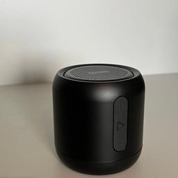 Black Soundcore Mini Bluetooth Speaker, used once, perfect condition