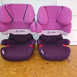 Zwei Kindersitze von Cybex auch einzeln zu verkaufen
unfallfrei, guter Zustand.
Je Sitz 80 Euro 
Nur Abholung