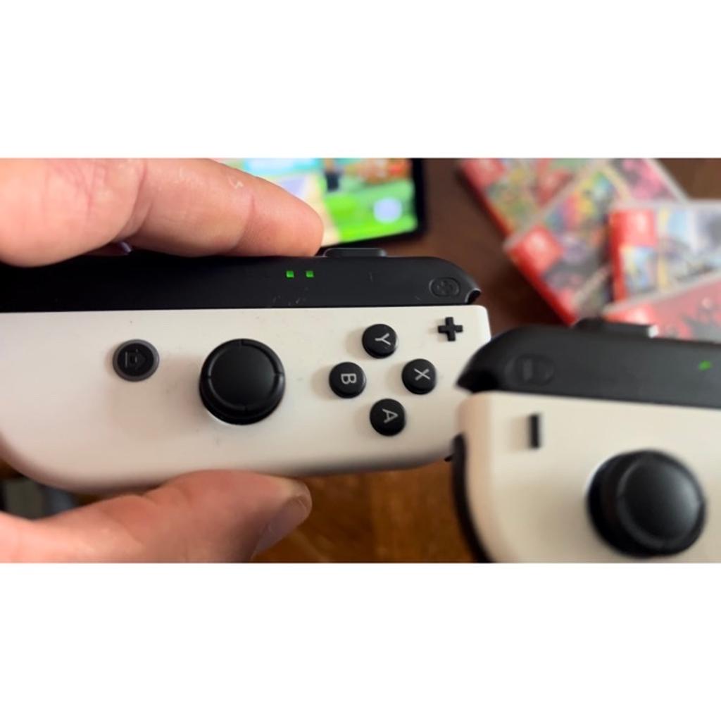 Im selling my Nintendo Switch hardly uses preferring my PS5. This is huge bundle including 6 games with Mario Deluxe, Mario golf, Fifa23,Mario Strikers Battle football, Metroid Dead,Nintendo sports thats bowling and other sports games. Additionally you have Nintendo traditional bluetooth controller bought separately to play like a Playstation or xbox controller as an option. Massive bundle worth close to £600 new from Argos. Ideally would seek cash on collection from home after viewing but will consider posting if contacted first to discuss. No time wasters please. Grab a bargain!