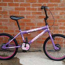 Hi I have a girls BMX FLITE bike for sale. The bike is in a good working condition. New tube, brakes, cables, seat fitted. Wheel size 20, frame size 12. The bike has been fully serviced and is ready to ride.

Payment can be made in cash on collection. West Midlands Wolverhampton.

I also have other bikes for sale on my page.

I also fix, repair and service bikes.

Confirmation of sale/offer on collection.