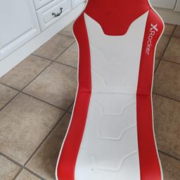 X rocker gaming chair, excellent condition. 2.0 stereo. Colour red and white, great for any gamer. Original price 90.00