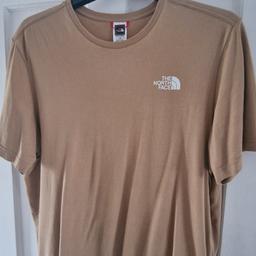 Mens North Face Tshirt, size xl, excellent condition, collection nn5 Northampton or can post at buyers expense, No sphock wallet please.