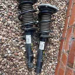 Pair of BMW 1 series shock absorbers with springs