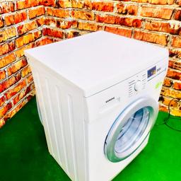 Willkommen bei Waschmaschine Nürnberg!

Entdecken Sie die Effizienz und Leistung unserer hochwertigen Waschmaschinen von Siemens E14.47. Vertrauen Sie auf Qualität und Zuverlässigkeit für die perfekte Pflege Ihrer Wäsche.

⭐ Produktinformationen:
- Modell: WM14E473EX
- Geprüft und gereinigt, voll funktionsfähig.
- 1 Jahr Gewährleistung.

‼️Gerätemaße (H x B x T): 84.7 oder (82 cm ohne Deckel) x 60 x 59 cm 
Unterbaufähig

ℹ️ Mehr Infos auf unserer Website: http://waschmaschine-nurnberg.de
☎️Telefon: 01632563493

✈️ Lieferung gegen Aufpreis möglich.
⚒ Anschluss: 10 Euro.
♻️ Altgerätemitnahme: Kostenlos.

ℹ︎**Beschreibung:**
* Fassungsvermögen: 7kg
* Schleudertouren: 1400 U/min
* Effizienzklasse: A
* Hygiene/Anti-Allergie, Schwarz
* Aquastop Funktion Ladungsausgleichsystem Schaumkontrollsystem
* Startzeitvorwahl
* Schleuder-Klasse: B