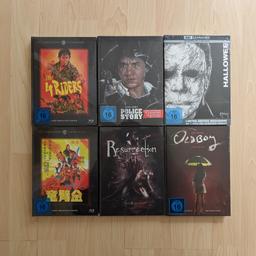 PayPal F&F zzgl Versand DHL
oder Abholung

Halloween 2018
Police Story Double Feature 
Oldboy Remake 
Resurrection
The 4 Riders 
Die 5 Kampfmaschinen der Shaolin