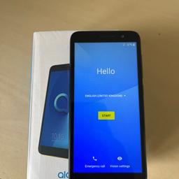Alcatel 1 (2021) 8gb Used mobile in very good condition. Comes with original box, charger and earphones.