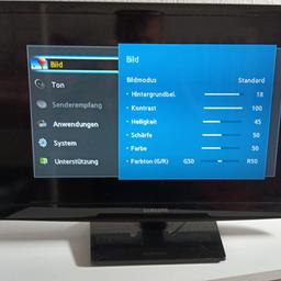 verkaufe Samsung Fernseher funktioniert einwandfrei mit Amazon Stick und hdmi Kabel 