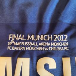 Trikot vom Endspiel Bayern münchen- chelsea Finale munich 2012