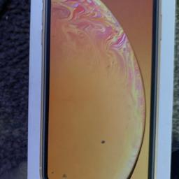 iPhone XR , 64gb , unlocked , small crack on back don’t effect phone , comes with box and charger £95 Ono