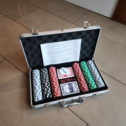 Hochwertiger Pokerkoffer, kaum gebraucht