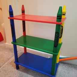crayon storage shelf in good condition not used much at all