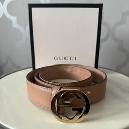 Women’s Gucci interlocking belt

Unwanted gift, unused. Dust bag & box included

£240 but open to offers