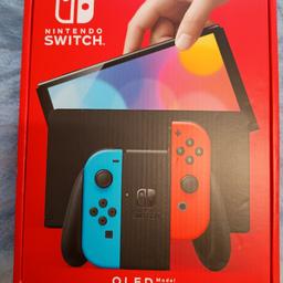 Selling a brand new Nintendo switch Neon OLED.

all sealed up in original packaging. looking for £250 o.n.o. 

buyer to pay cash on collection only please