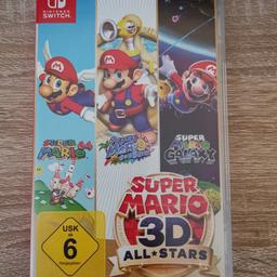 Verkaufe super Mario 3D allstars 
Für die Nintendo Switch 
Das Spiel Funktioniert einwandfrei