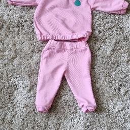 genuine baby girls moncler tracksuit 6-9 month excellent condition