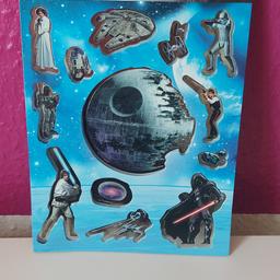 Star Wars - Sticker, Heft, Aufkleber

Zustand neuwertig und vollständig.

Privatverkauf.