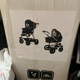 Abc design dark brown turbo wheels viper 4s stroller in good condition with free chicco car seat. No refund no exchange