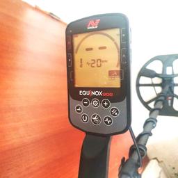 Unused Minelab Equinox 900 metal detector advertised for a friend who is selling due to ill health comes with all factory issued items including wireless headphones and 6in search coil ,only taken out box for charging up lots of warranty left on this great machine. My friends details will be passed on to you if interested in this sale ,grab a bargain at this price Buyer collects with cash  from Flint Flintshire no Pay pal bank transfer etc possible delivery within 50 mile radius for fuel money and  no time wasters ,thanks for looking .