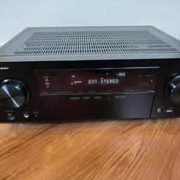 Pioneer VSX-923
7.2 Receiver
7x150W (6Ohm)
Internet Radio
Bluetooth