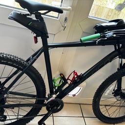 Men’s Carrea xl mountain bike 27.5 inch wheels for sale comes with frame & saddle bags two water bottle holders original hand grips and bar ends in really good condition £200 but would except good offers