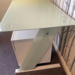 Will agree to lower but offer must be reasonable.
Its really heavy so its collection only. Ill help you load it into your car. You will need to assemble the desk as it had to be taken apart. All screws and caps etc. are in top drawer