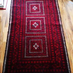 Orient Teppich Dunkelrot, 117 X 220 cm

- top in Schuss, keine Flecken 
- geknüpft 
- Dunkelrot