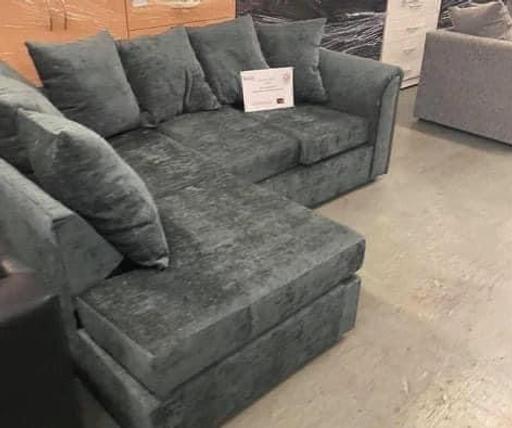 Buy & Sell South Yorkshire Rotherham - Photos for Byron corner sofa left hand grey Carlton