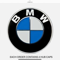 A set of four brand new BMW wheel hob caps/badges. 68 mm fits most BMW models.
Genuine BMW parts
Includes free delivery or collection.