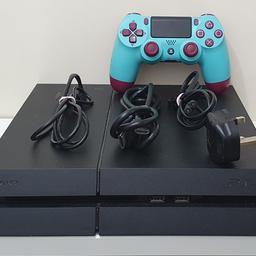 PS4 500GB console - unboxed

All items are in good and clean condition.

Full working order and factory reset.
Can be shown working.

Console comes with one wireless official controller, HDMI cable, power lead and USB charging lead.

£120 - fixed price.
No lower offers please.

Collection is from Walsall.

Delivery is available for extra.

No swaps.