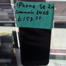 Iphone se 2nd gen 64gb Unlocked

In good condition comes with 3 months warranty from our phone shop come with USB cable only can be collected from Harrow or acton.