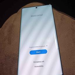 Samsung galaxy note 10 plus 256gb 5g unlocked. Fantastic condition comes with 5 cases. One is full body case and 1 is brand new. Collect Swinton s64