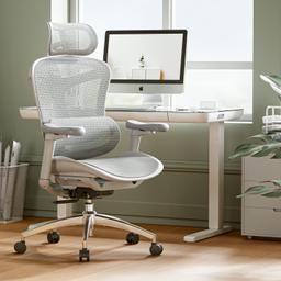 Sihoo Doro-C300 is engineered to provide continual, next-level support and comfort to you, coming with self-adaptive lumbar support, flexible backrest, 3D coordinated armrests, and more, all for a comfortable seating experience even after long periods of time, allowing you to work with higher productivity and unleash your creativity.
• Ergonomic lumbar support for constant waist comfort
• Streamlined seatback that flexes and matches your back
• Wide multi-adjustable headrest for high-precision neck and head support
• 3D coordinated armrests to relax your arms in all postures
• Smart weight-sensing chassis for an effortless and balanced reclining experience
• Waterfall-shaped seat for weightless seating
