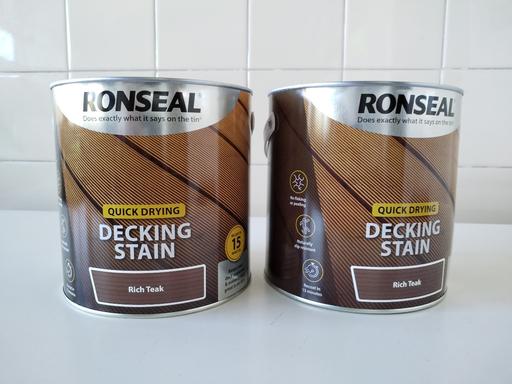 Buy & Sell Flintshire - Wales Pentre - Flintshire - Photos for 2 X Ronseal Decking Stain 2.5L