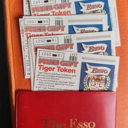 'Put a Tiger in your tank'

12 Esso Tiger tokens, 1980's complete with original wallet.

Fabulous piece of motoring history. Great for the classic owner, display, man cave.

£10.00 Inc p&p