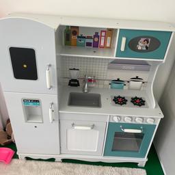 Play kitchen bought from Costco. Only 6 months old, really good condition