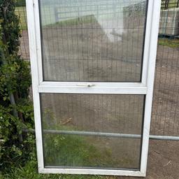Used upvc window ideal for garage or shed 
Size is 985 wide 1610 high glass locks all ok