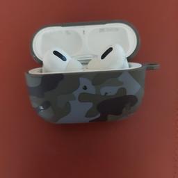 genuine used iPhone airpods with case lightning cable connection
