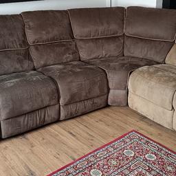 sofa in great condition no rips tears can be separated from smoke pet free home collection only 