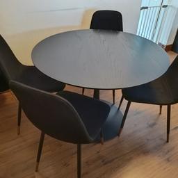 table with four chairs collection only