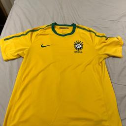 Nike Brazil football top - large men’s size.
Purchased this second hand and worn once for charity game.
